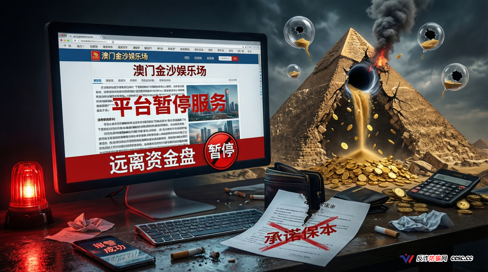 澳门金沙娱乐场：庞氏骗局，高危预警(1)