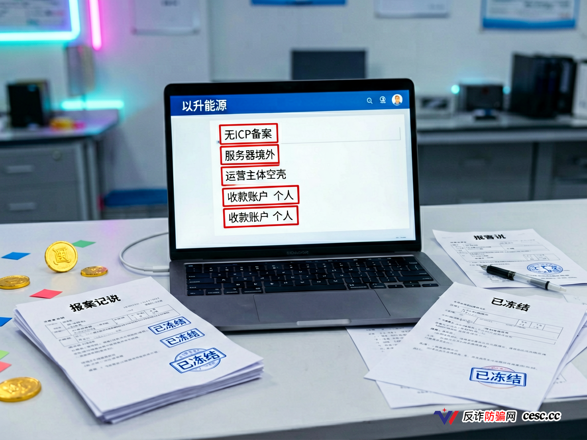 曝光以升能源：无牌照高息分红盘，本金归零前最后通牒(1)